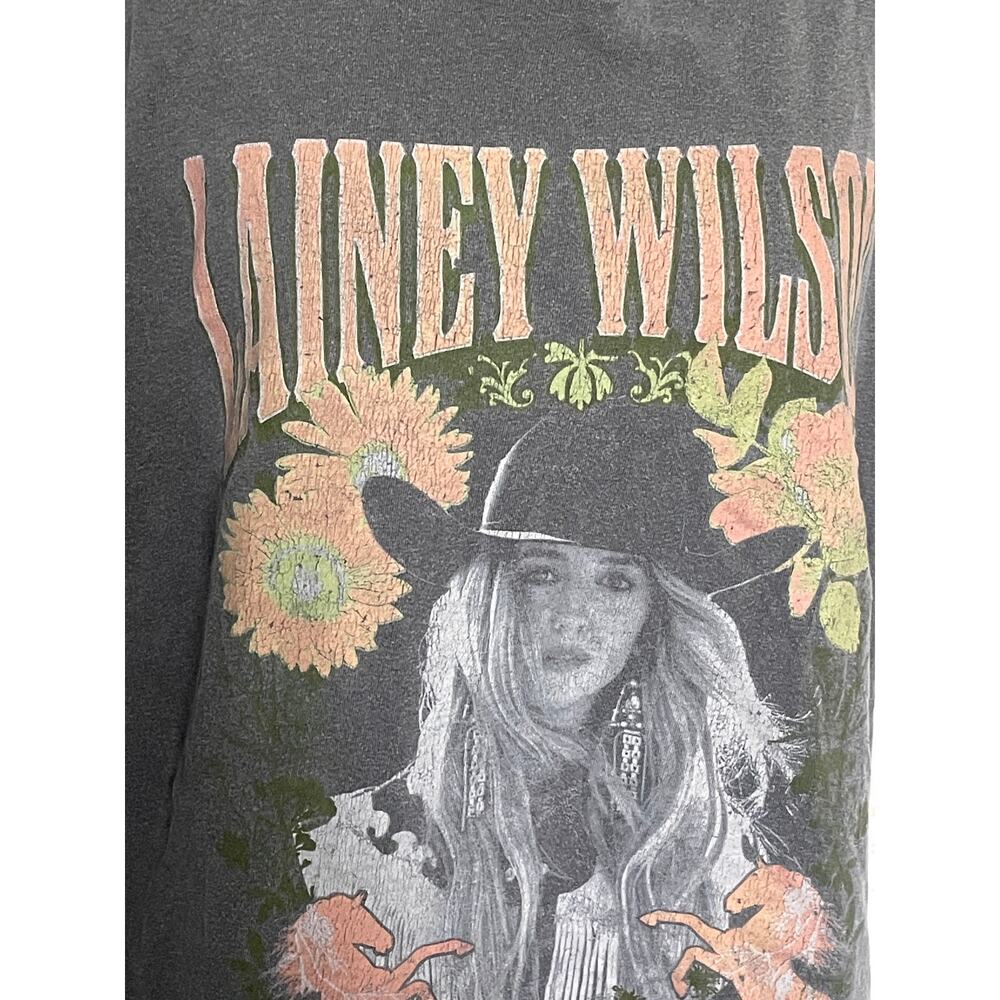Bell Bottom Country Lainey Wilson Concert T Shirt - Picture 2 of 7